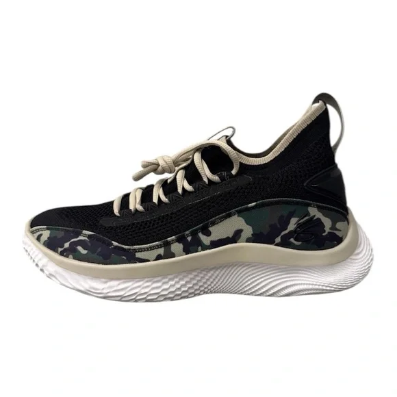 Under Armour Curry Flow 8 Black Camo Military 3024474-008  display picture 1